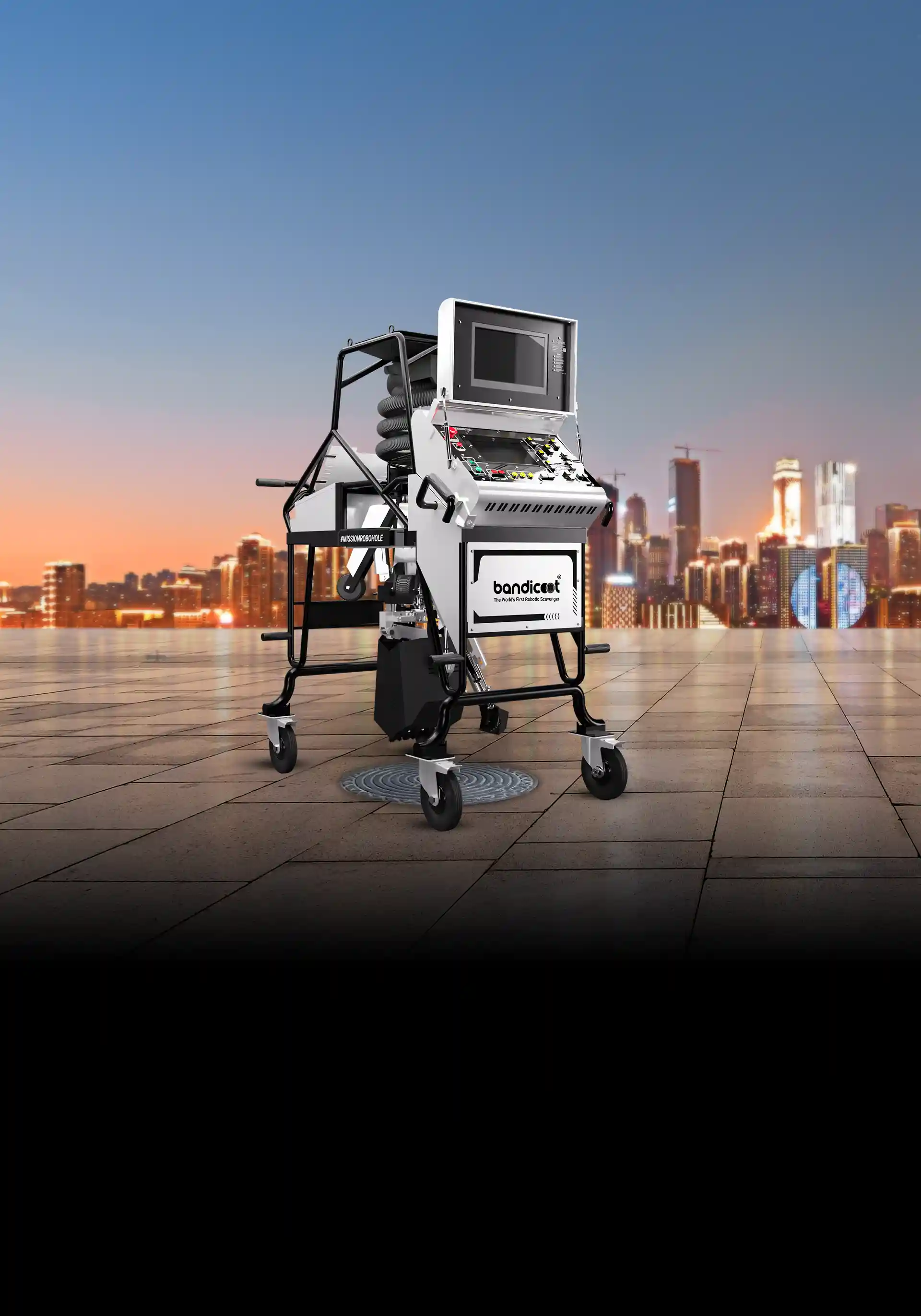 Delivers Safe | Automated Manhole Cleaning